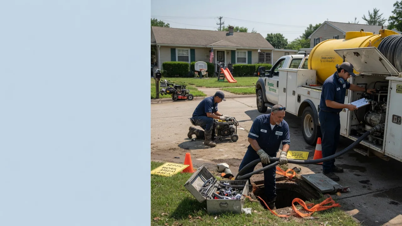 Septic Tank Pumping in Netcong, NJ near me